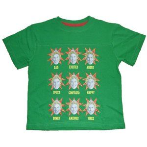Boys Girls Buddy Elf Movie "Emotions" Christmas T-Shirt Size 5 6/7 8 10/12 NWT